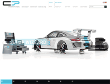Tablet Screenshot of cp-autosport.com